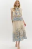 Gabrielle Floral Printed Button Down Top sold by fab'rik