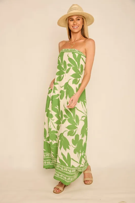 Annabelle Tropical Printed Maxi Dress sold by fab'rik