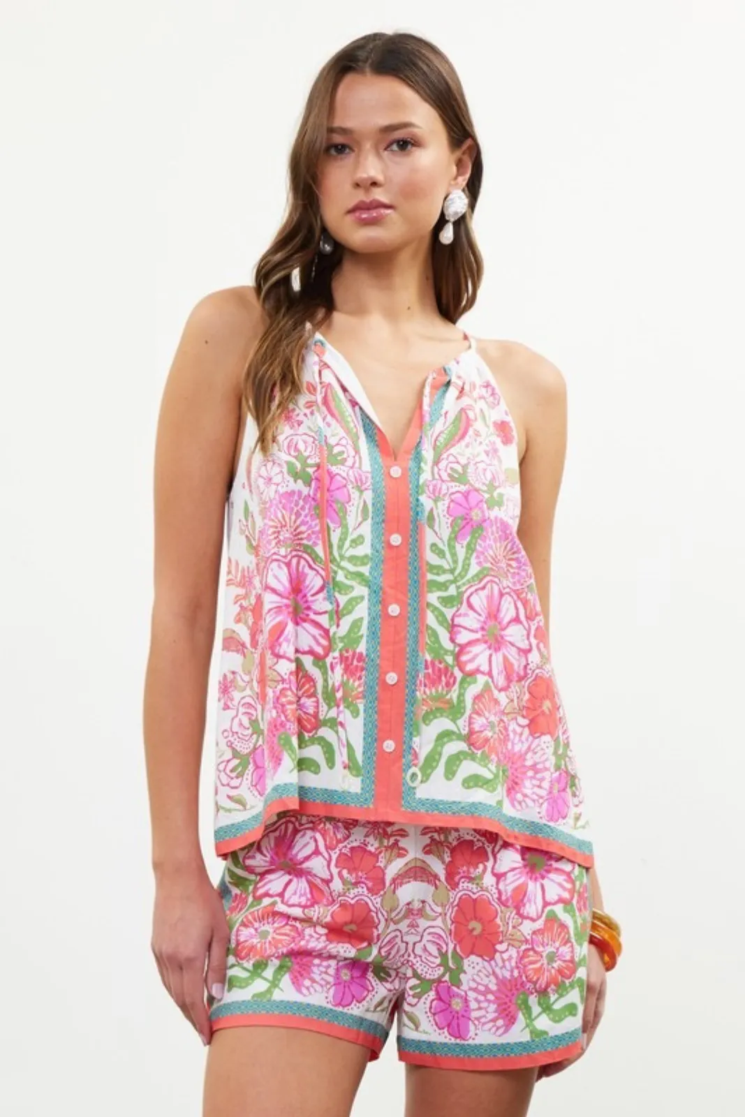 Hattie Pattern Tank sold by fab'rik product image thumbnail 3