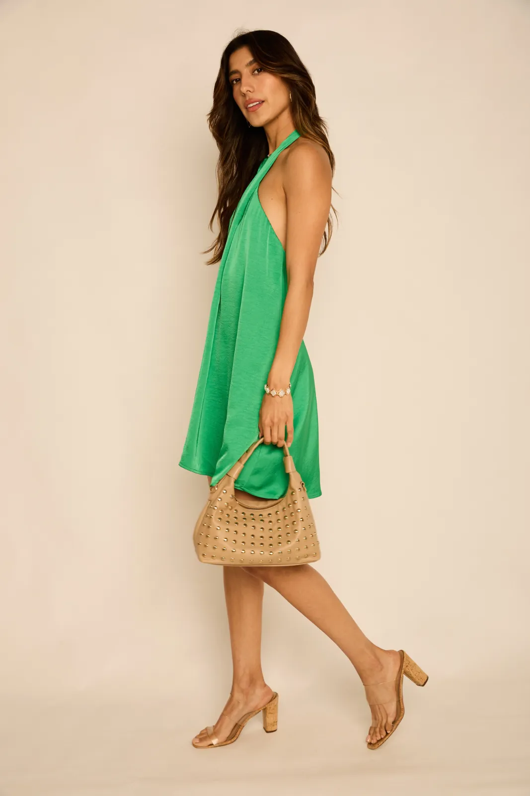 Harley Cross Halter Mini Dress sold by fab'rik product image thumbnail 3