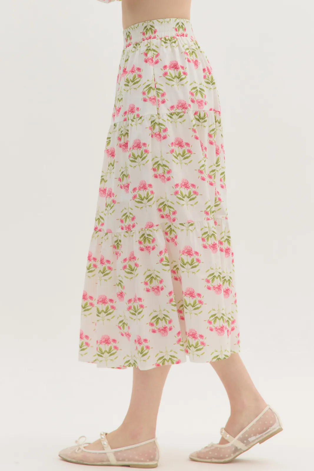 Angie Floral Midi Skirt sold by fab'rik product image thumbnail 2