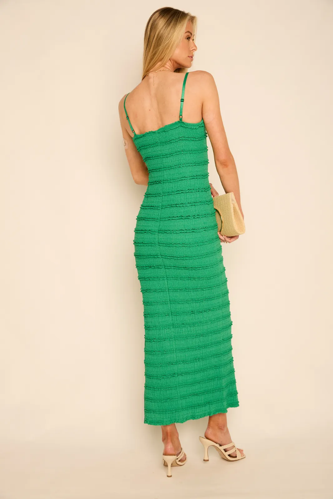 Josie Ruffle Tiered Maxi Dress sold by fab'rik product image thumbnail 4