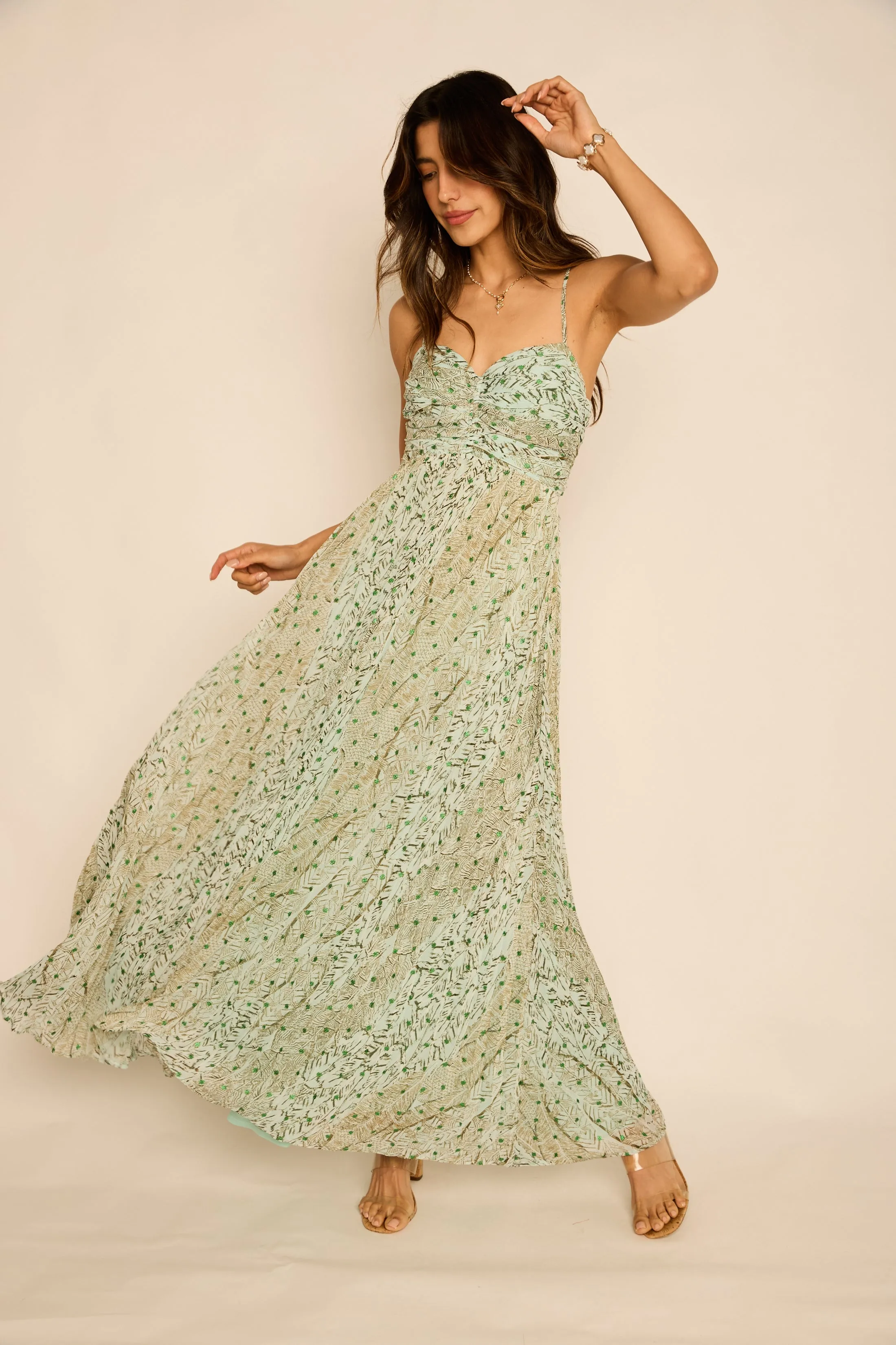 Penelope Printed Maxi Dress sold by fab'rik product image thumbnail 3