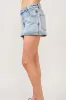 Pennon Denim Mini Skort sold by fab'rik