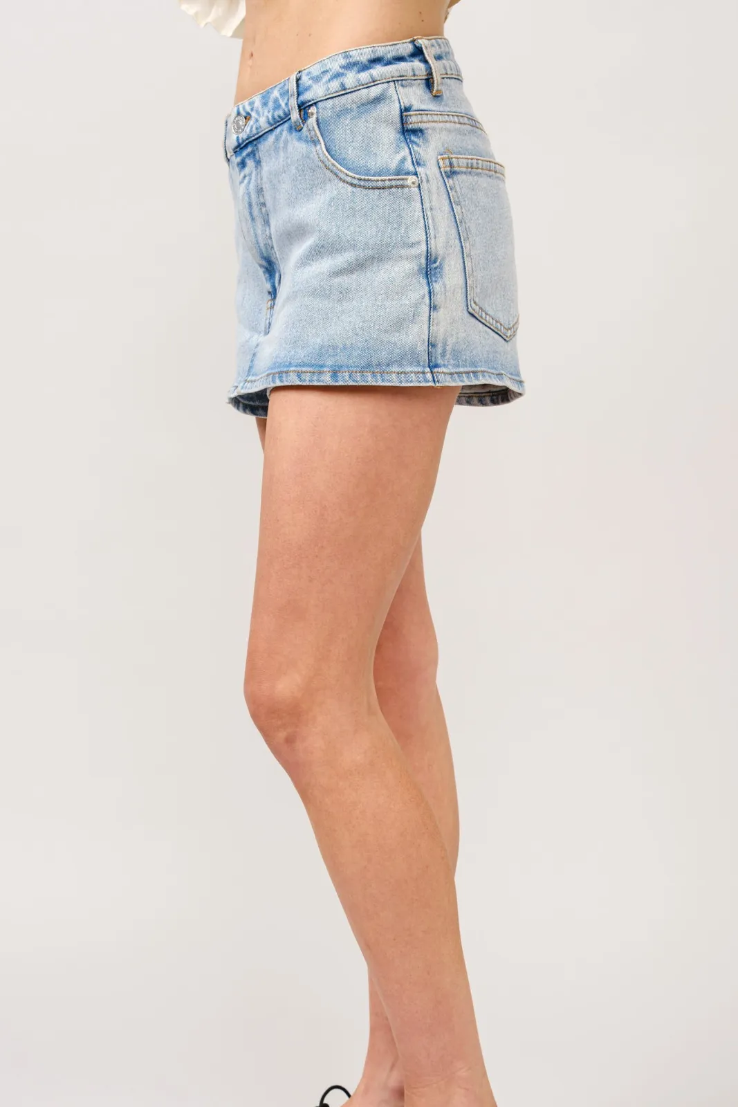 Pennon Denim Mini Skort sold by fab'rik product image thumbnail 3