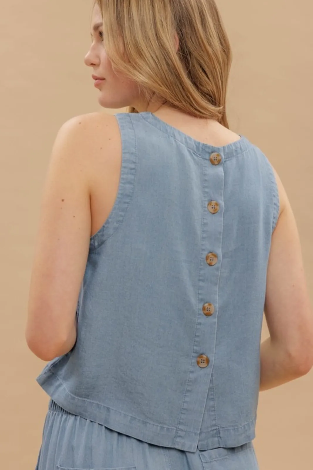 Ria Round Neck Top sold by fab'rik product image thumbnail 3