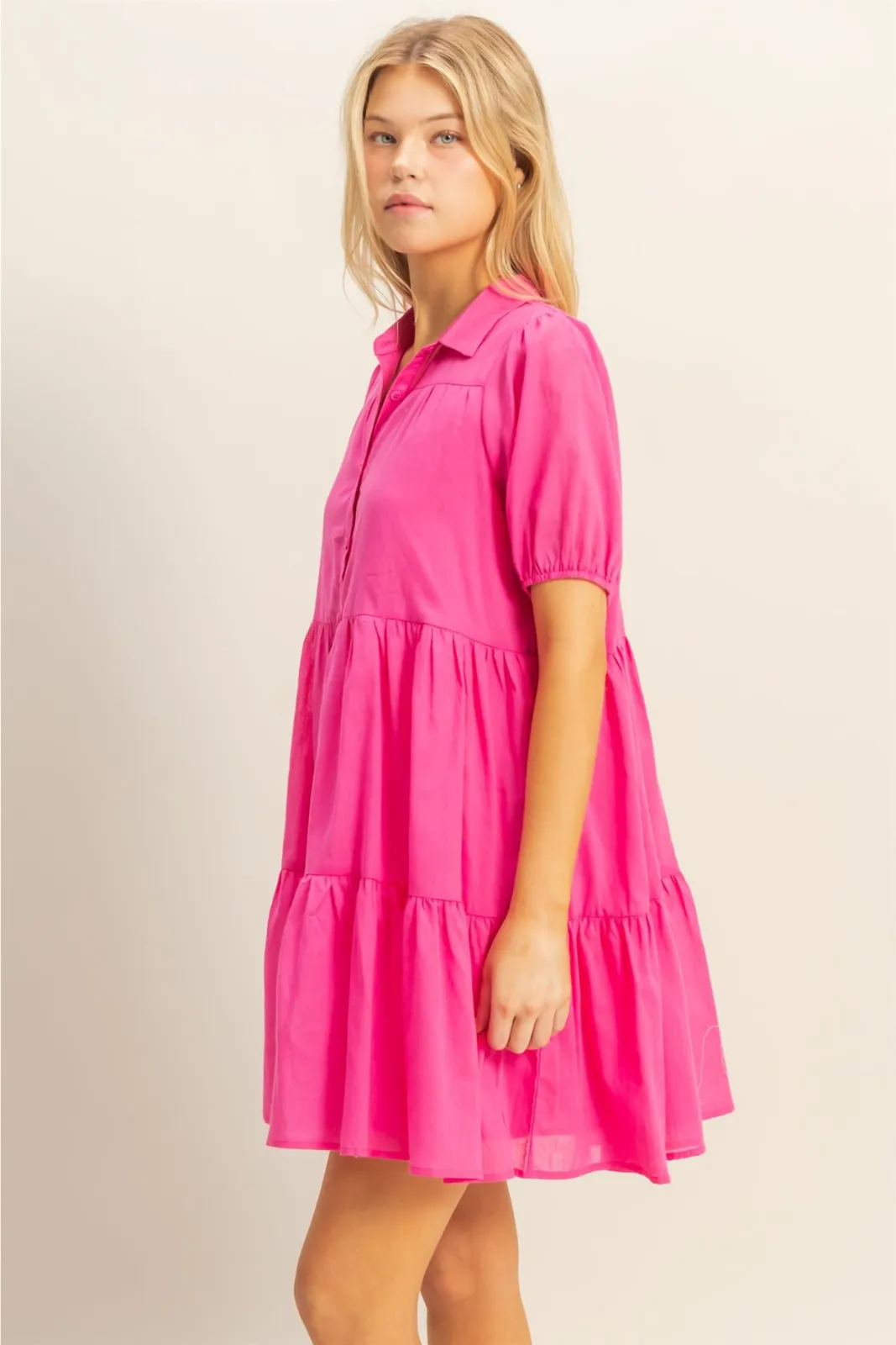 Hazel Collared Button Down Midi sold by fab'rik product image thumbnail 3