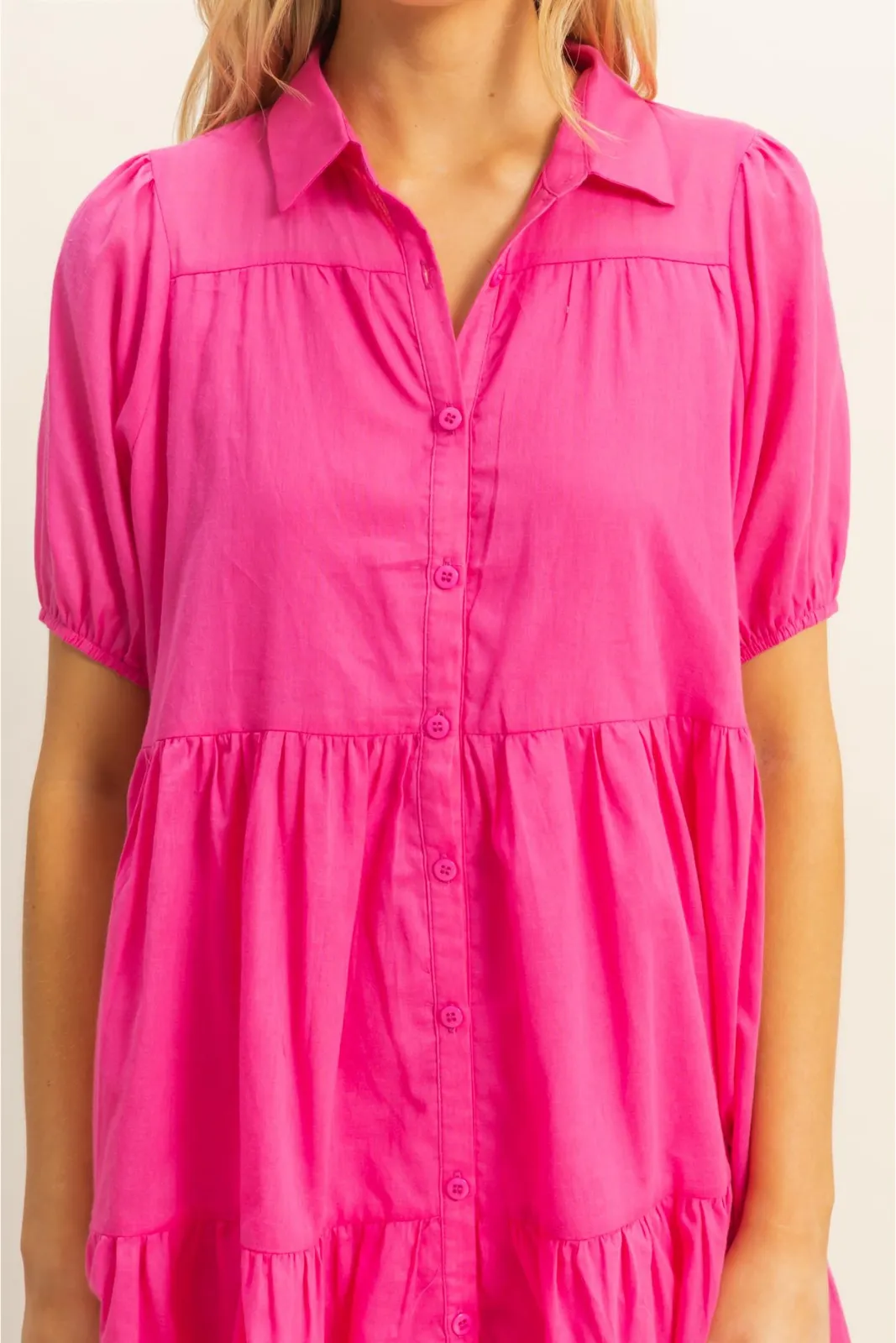 Hazel Collared Button Down Midi sold by fab'rik product image thumbnail 2