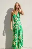 Maria Island Printed Maxi Dress sold by fab'rik