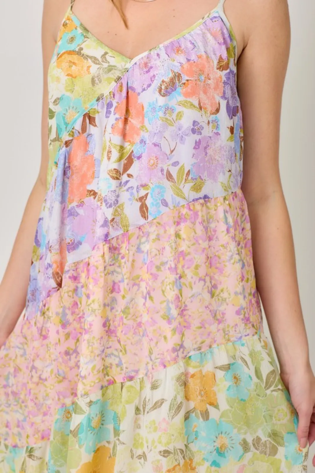 Layne Print Mixed Maxi Dress sold by fab'rik product image thumbnail 2