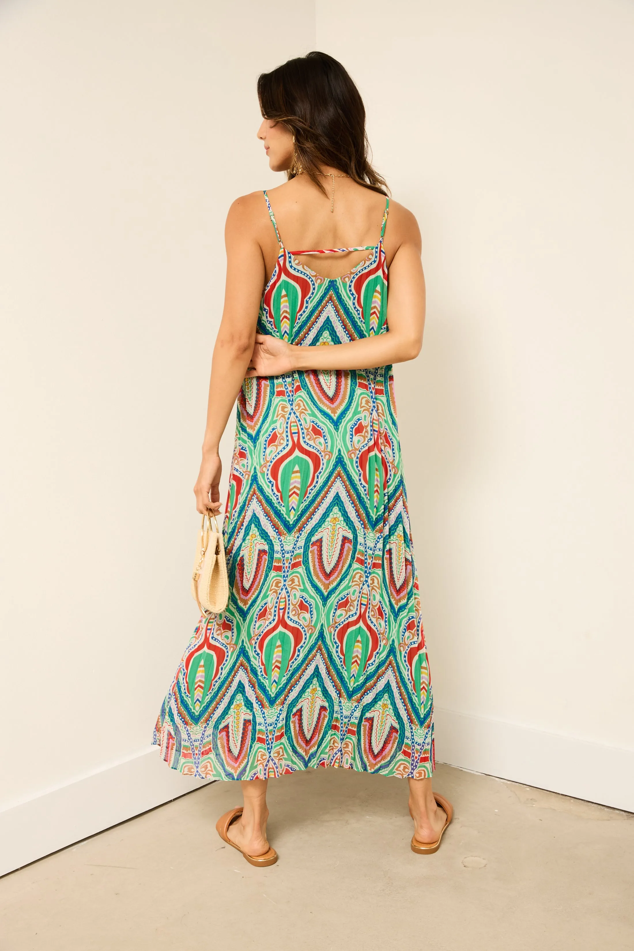 Harriet Pattern Slip Dress sold by fab'rik product image thumbnail 2