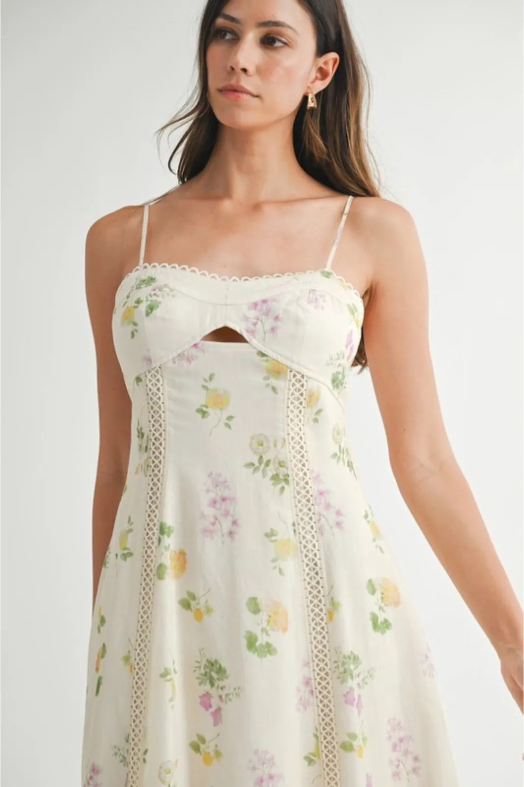 Robin Flower Cut Out Midi Dress sold by fab'rik product image thumbnail 2