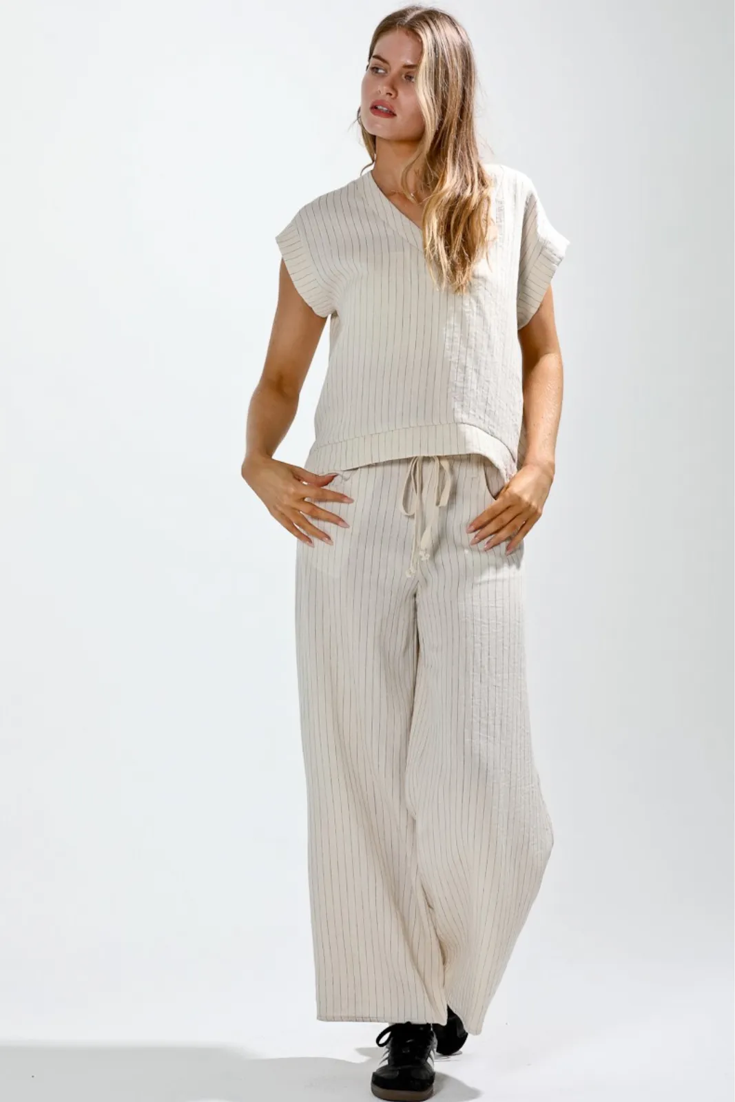 Shay Striped Pants sold by fab'rik