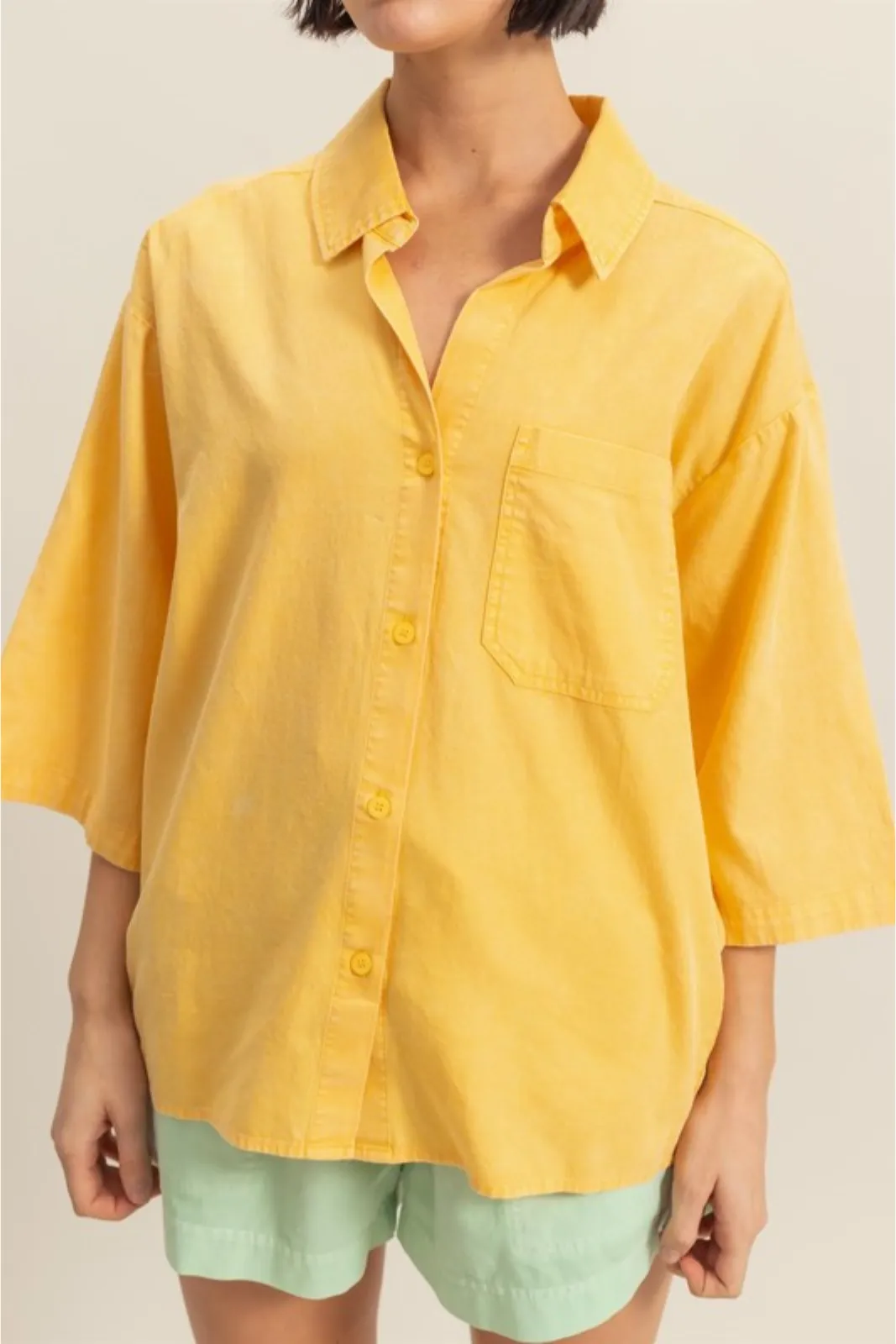 Esme Button Up Blouse sold by fab'rik product image thumbnail 2