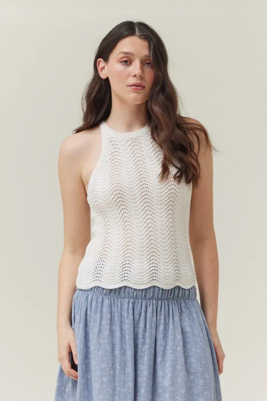 Kelsey Knit Tank sold by fab'rik