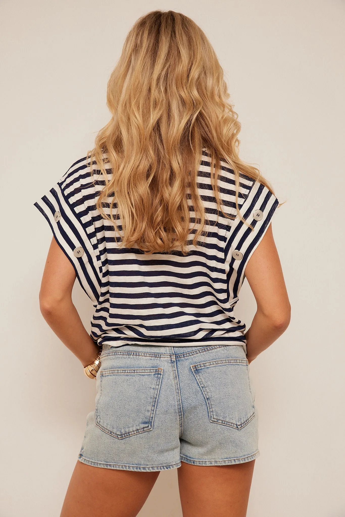 Pennon Denim Mini Skort sold by fab'rik product image thumbnail 4