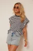 Pennon Denim Mini Skort sold by fab'rik