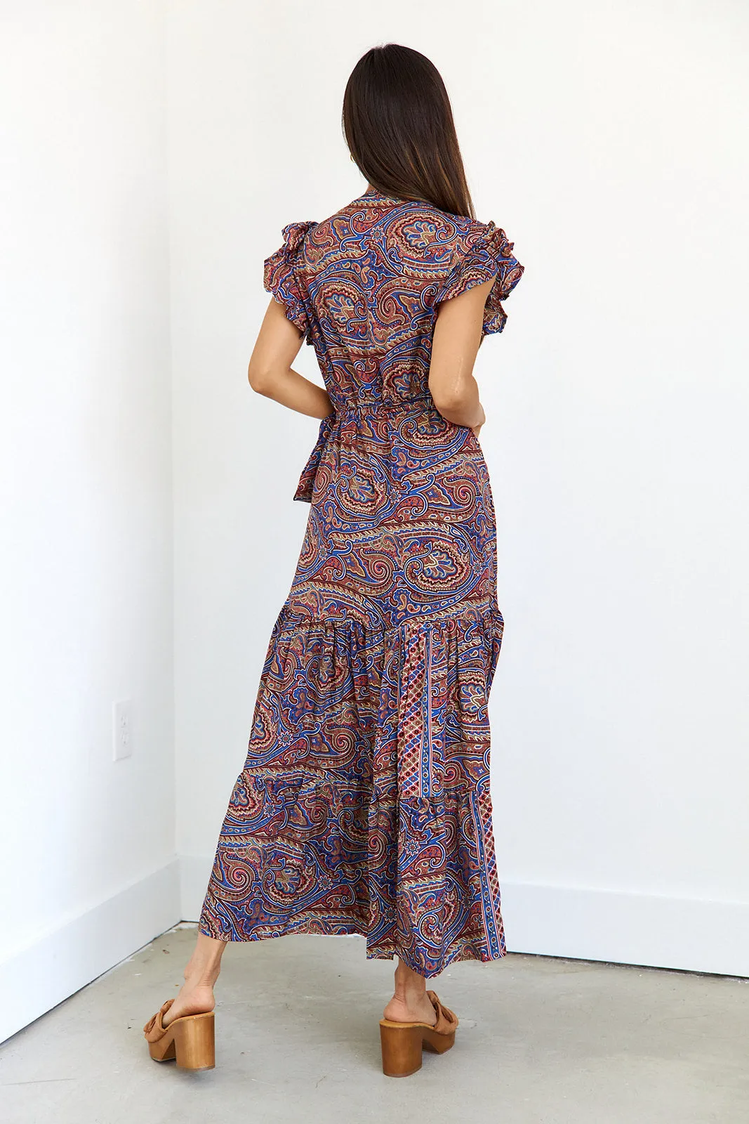 SALE - Brooklyn Wrap Maxi Dress sold by fab'rik product image thumbnail 2
