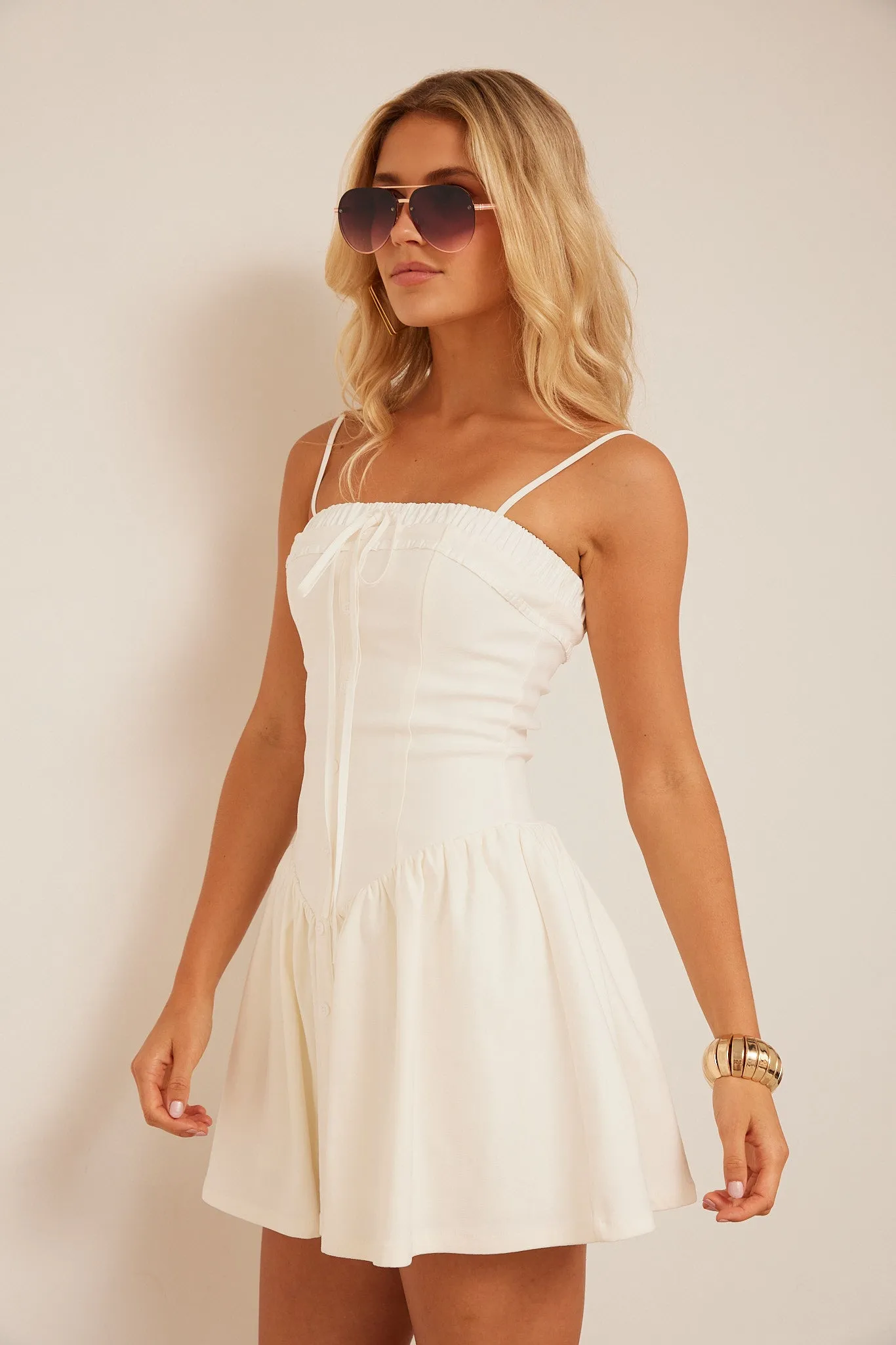 Holly Button Down Mini Dress sold by fab'rik product image thumbnail 3