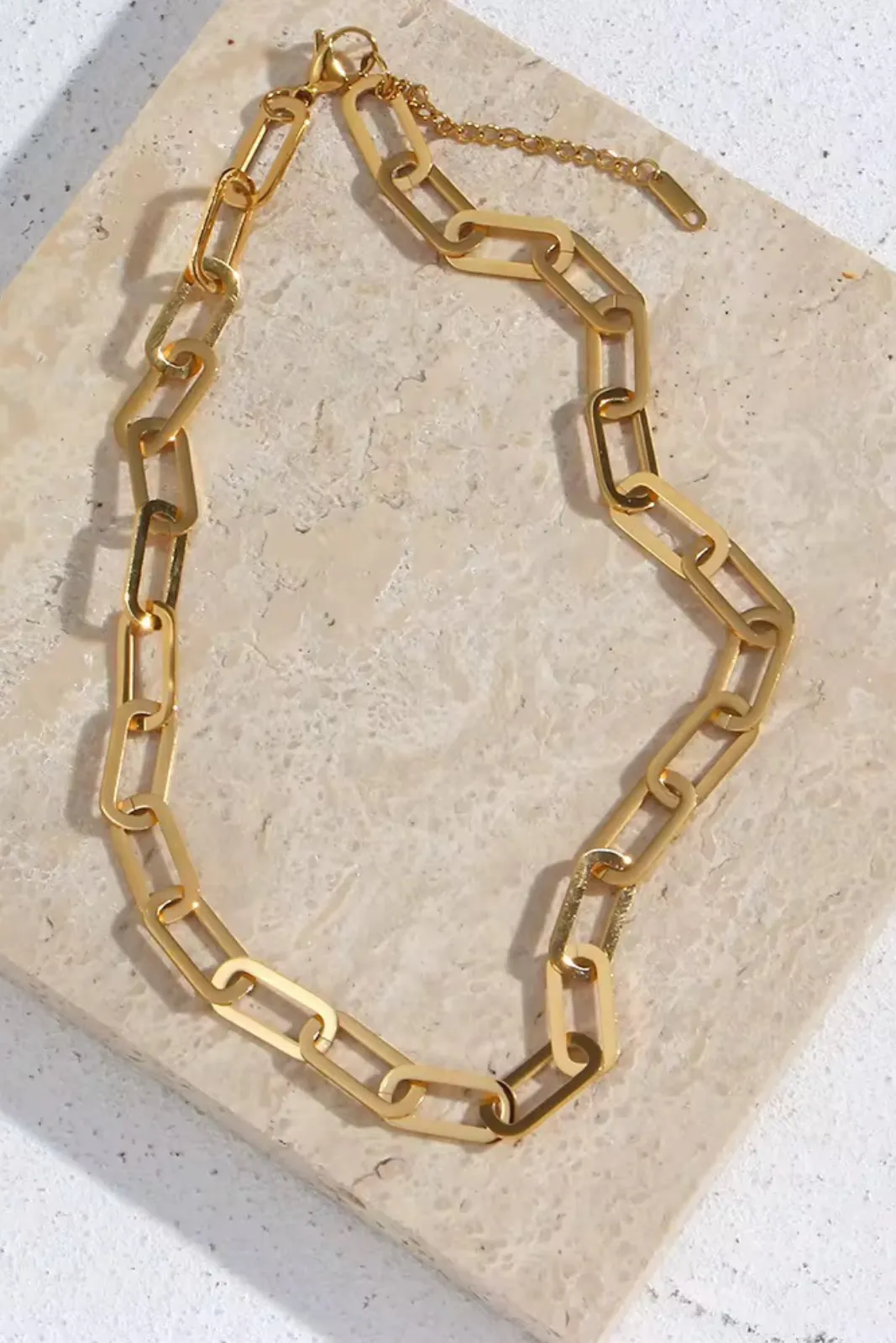 Emmie Multi Circle Necklace sold by fab'rik