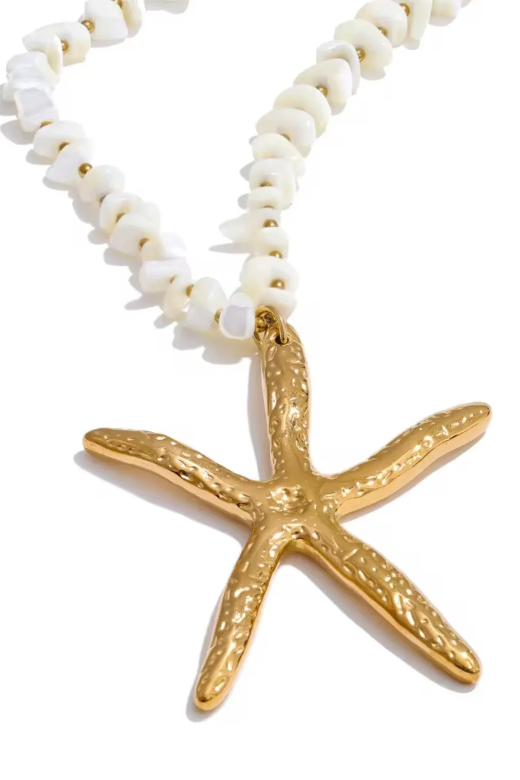 Gracie Big Starfish Pearl Necklace sold by fab'rik