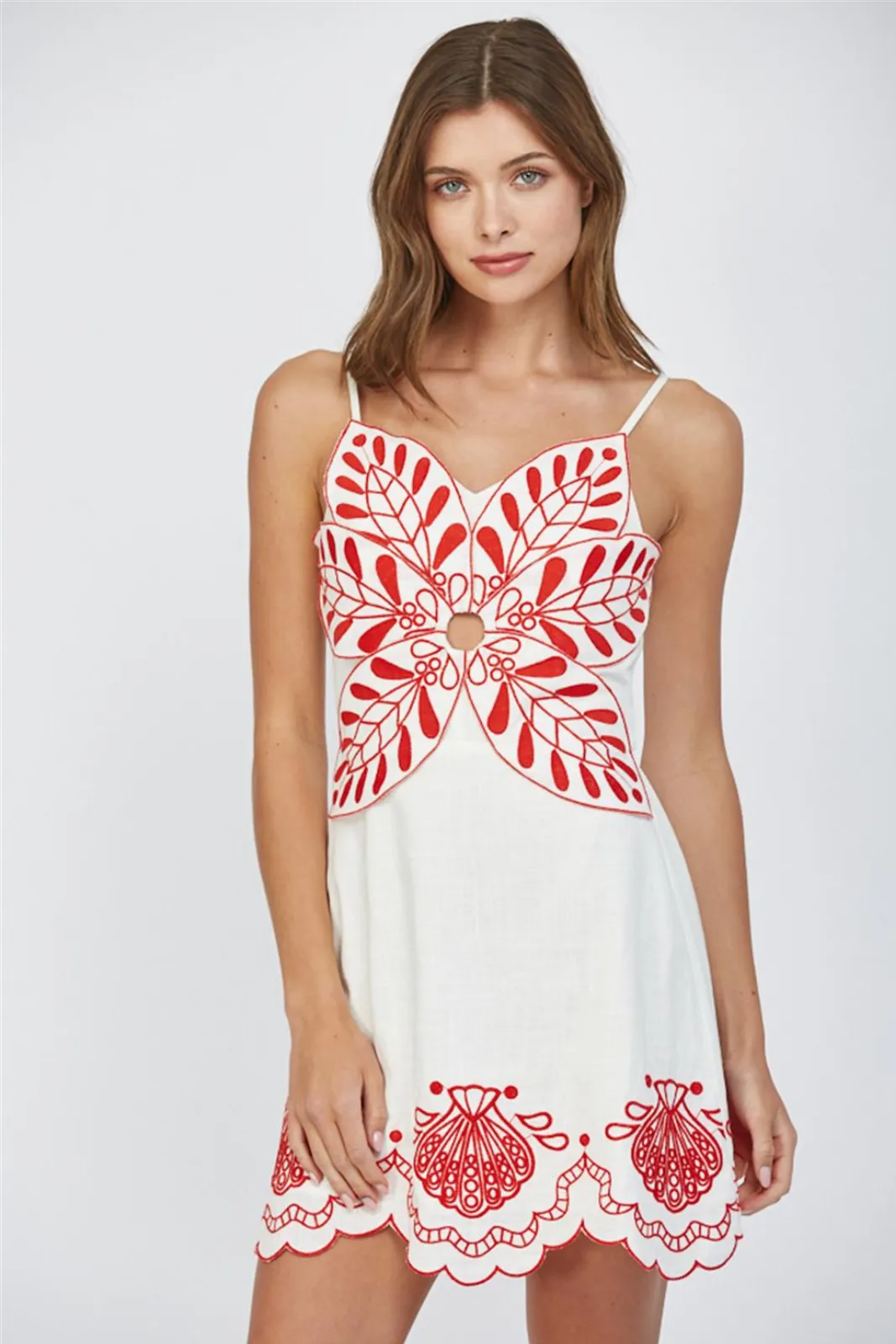 Nova Scallop Edge Dress sold by fab'rik