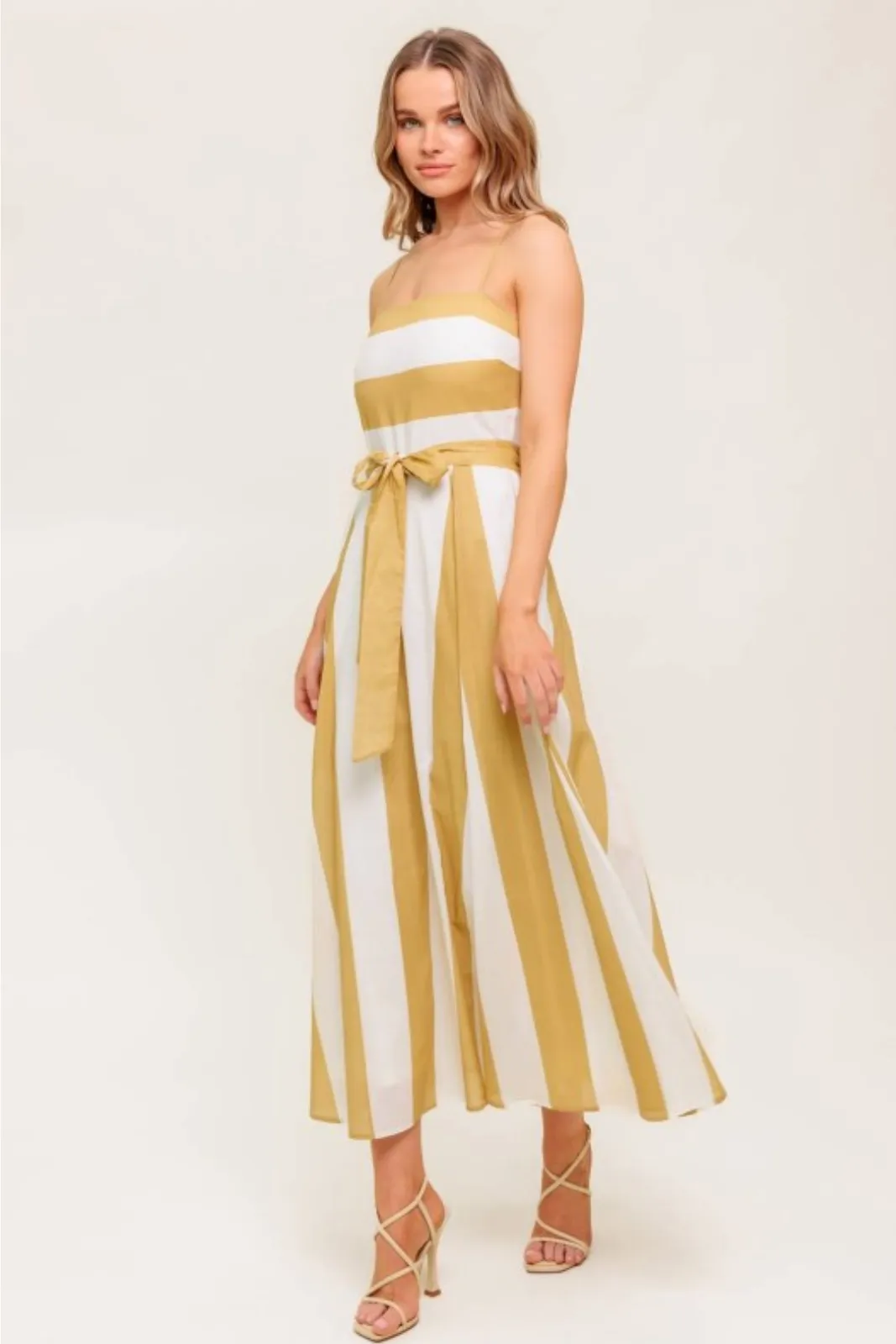 Lulu Contrasting Stripe Midi Dress sold by fab'rik product image thumbnail 3