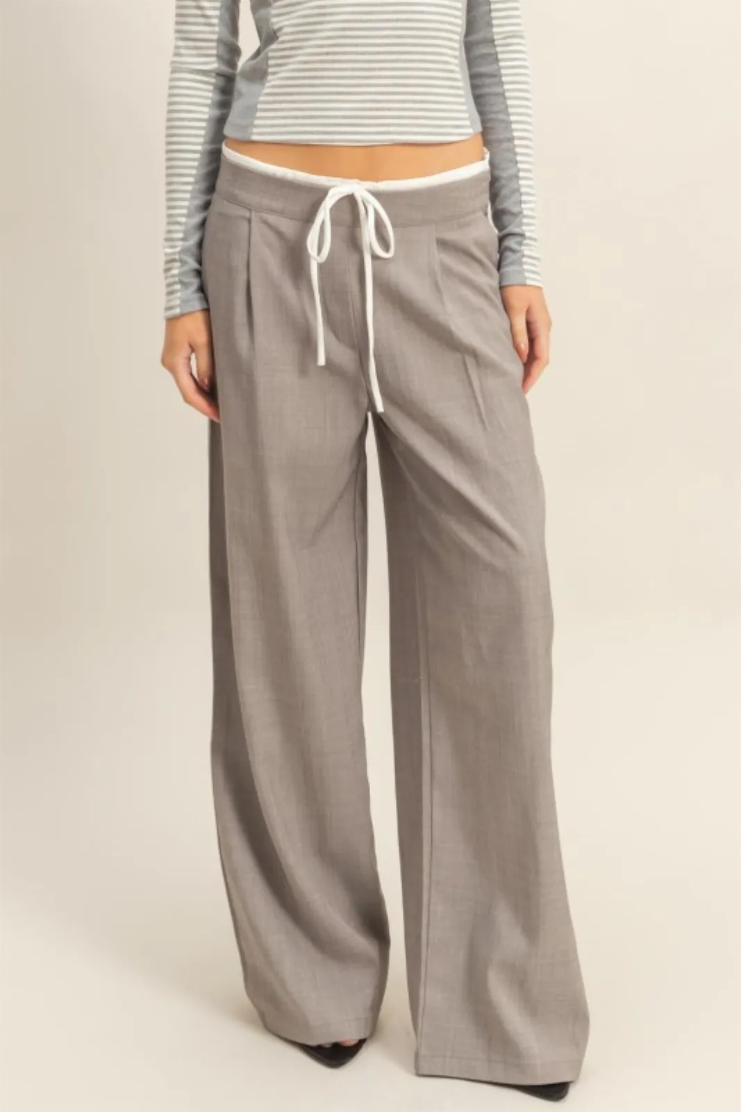 Gia Tie Waist Trousers sold by fab'rik product image thumbnail 2