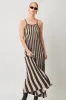 Krista Knit Ribbed Maxi Dress sold by fab'rik