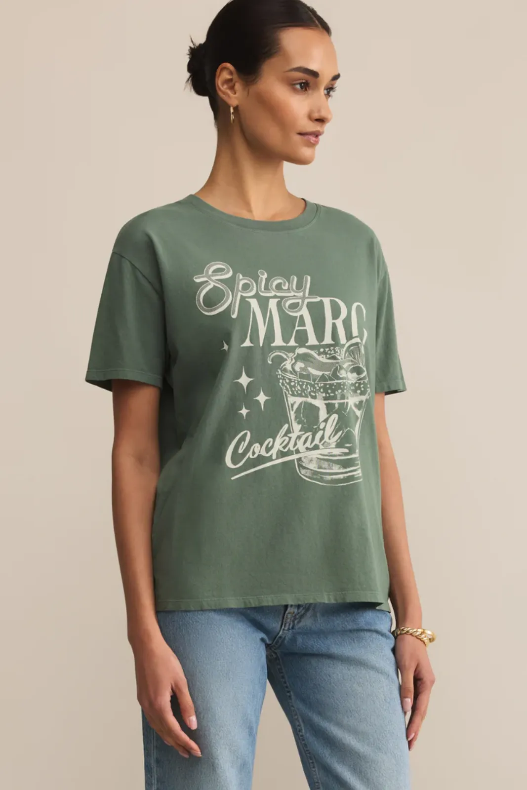 Z Supply Spicy Marg Boyfriend Tee sold by fab'rik product image thumbnail 3