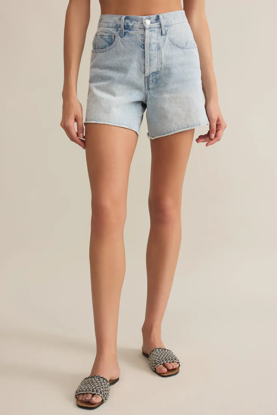 Z Supply Everyday Hi-Rise Denim Short sold by fab'rik product image thumbnail 2