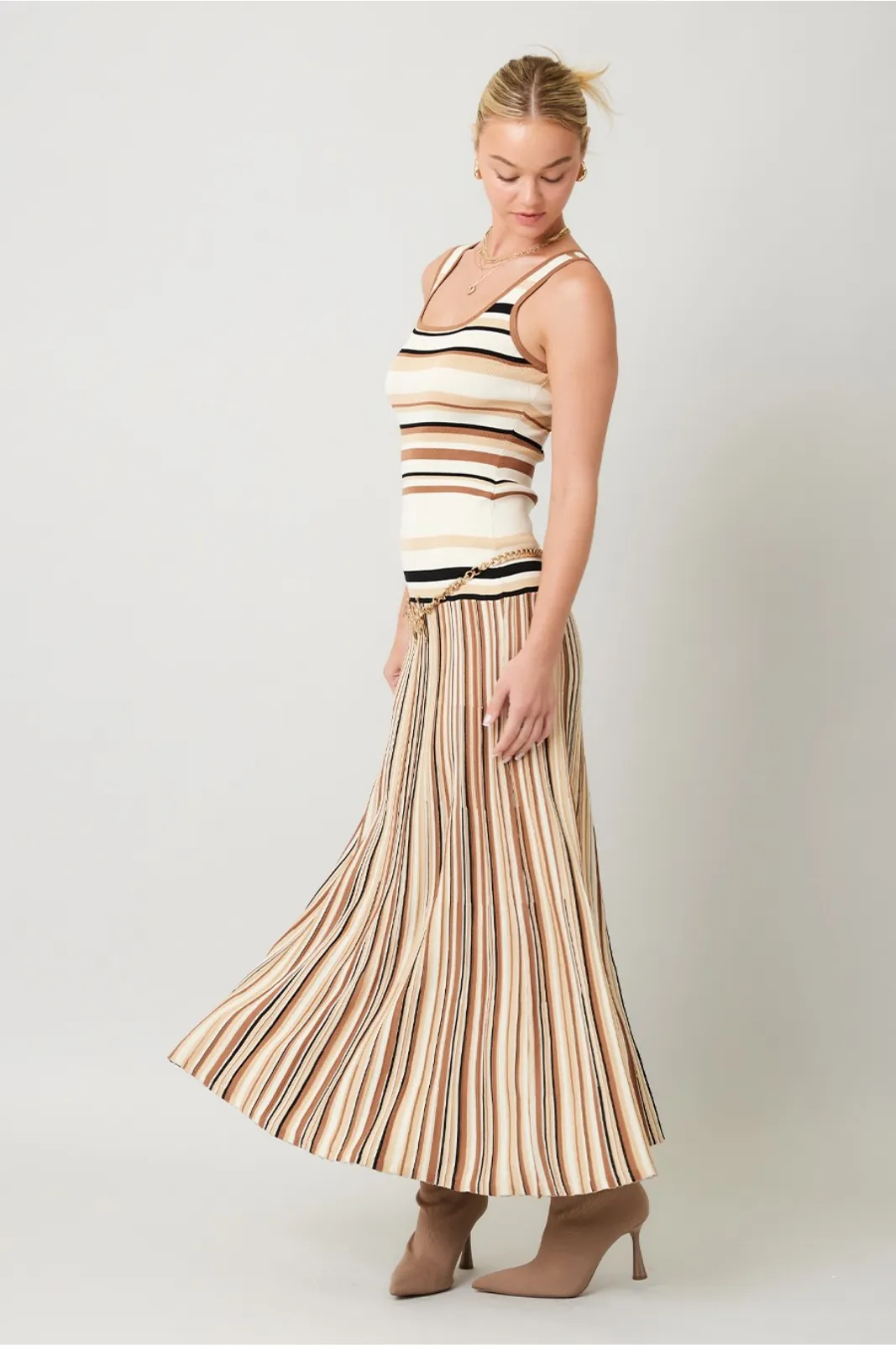 Bailee Striped Knit Dress sold by fab'rik product image thumbnail 3