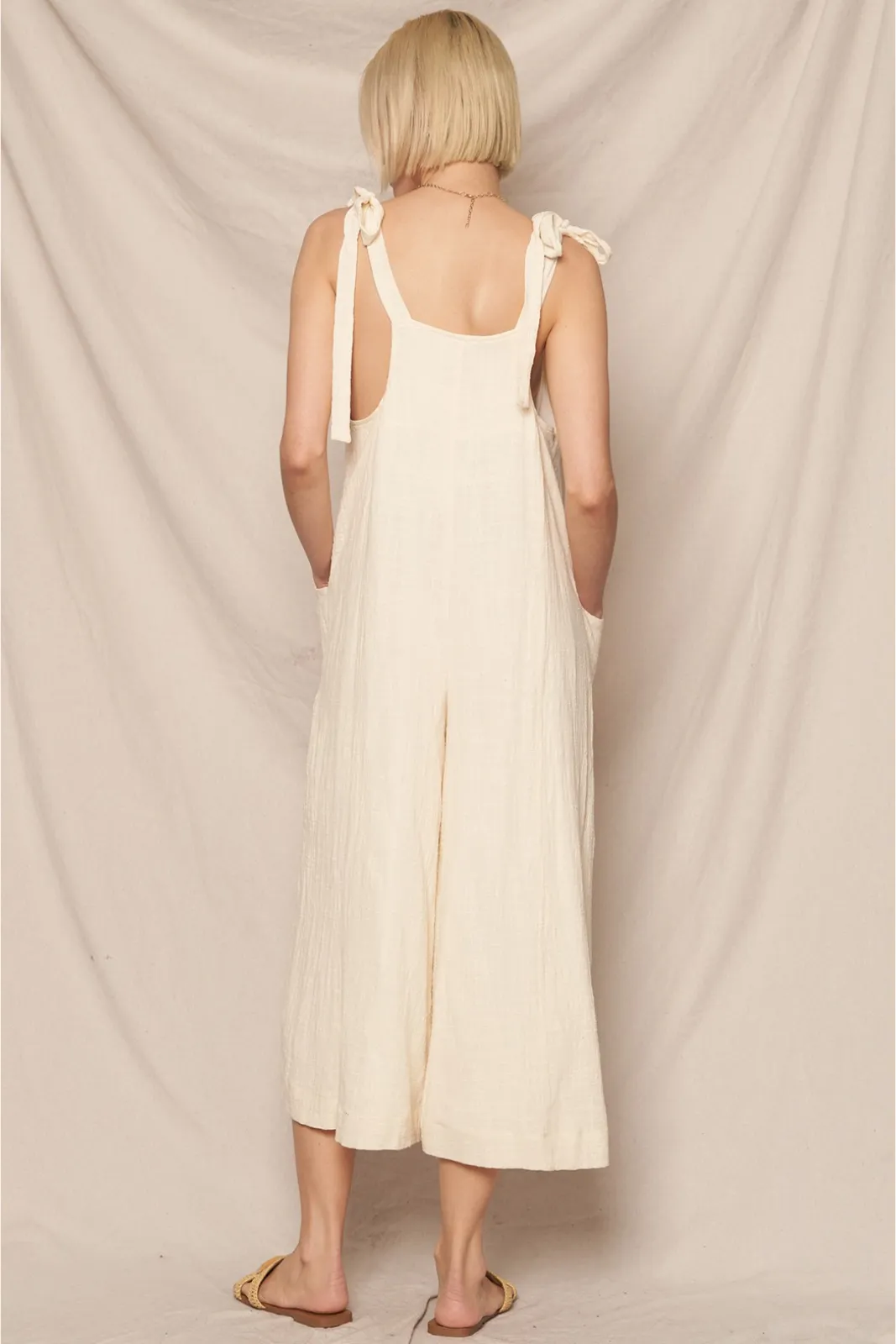 Candice Shoulder Tie Jumpsuit sold by fab'rik product image thumbnail 3