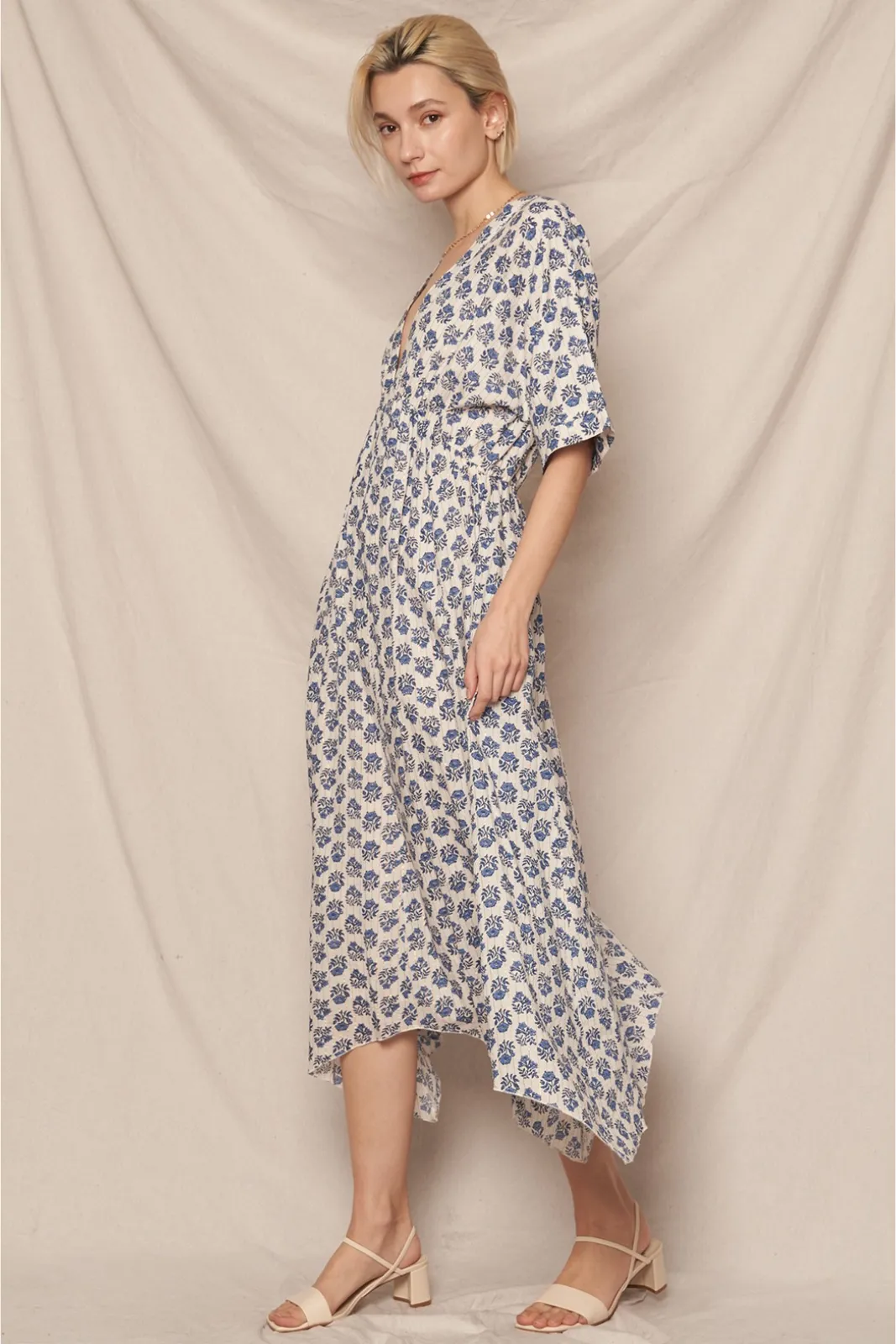 Audrey V Neck Maxi Dress sold by fab'rik product image thumbnail 4