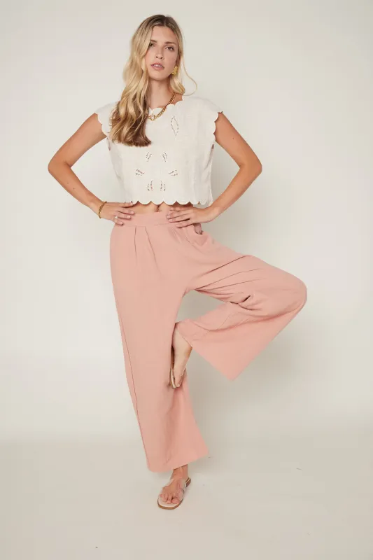 Lian Wide Leg Trousers sold by fab'rik