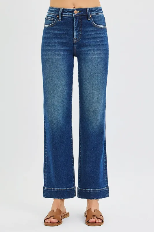 Simon High Rise Straight Jeans sold by fab'rik