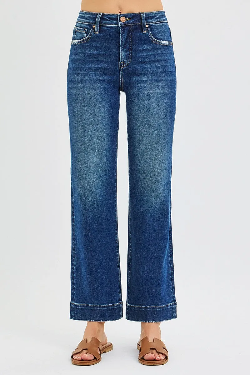 Simon High Rise Straight Jeans sold by fab'rik