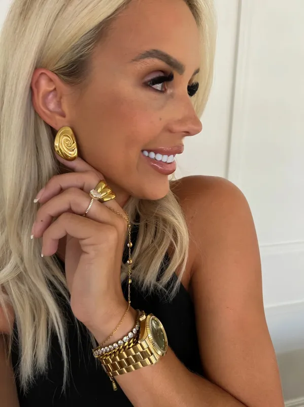 Sophia Earrings sold by fab'rik