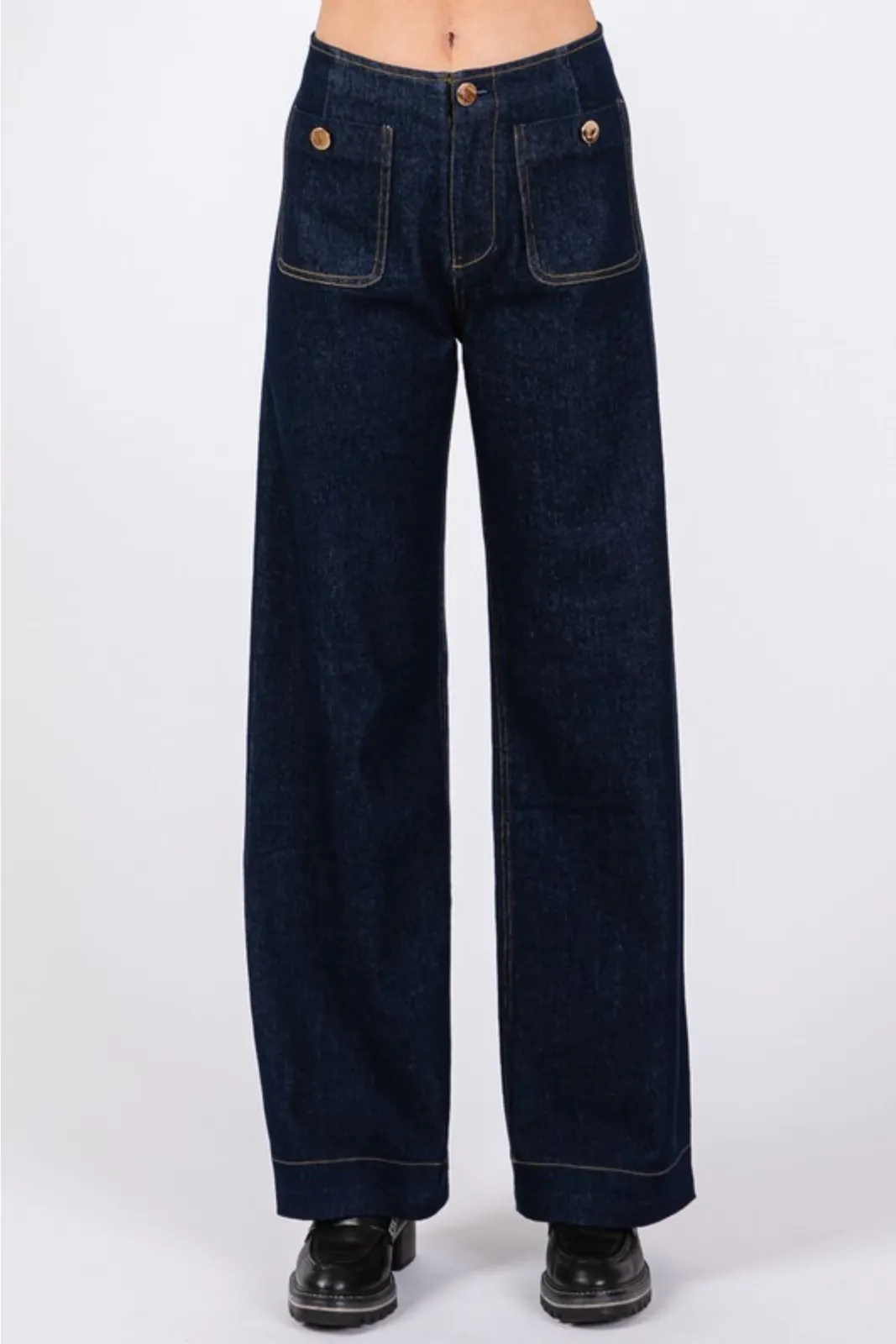 Claire High Waist Straight Jeans sold by fab'rik product image thumbnail 2