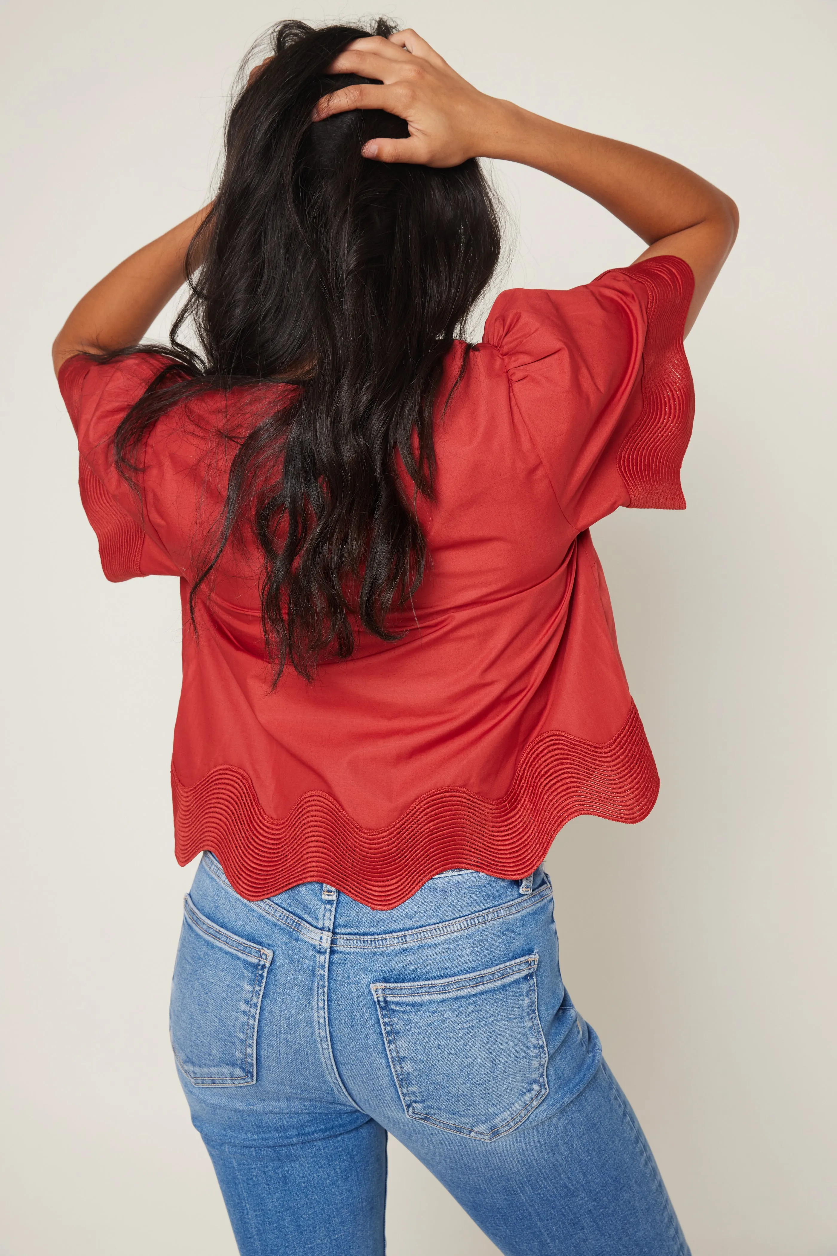 Austin T Shirt with Decorative Hem sold by fab'rik product image thumbnail 3