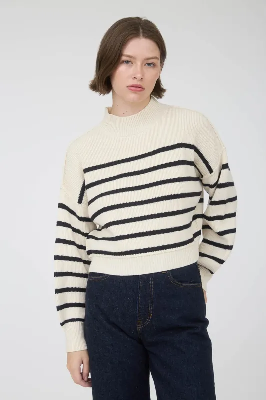 Cora Striped Sweater sold by fab'rik