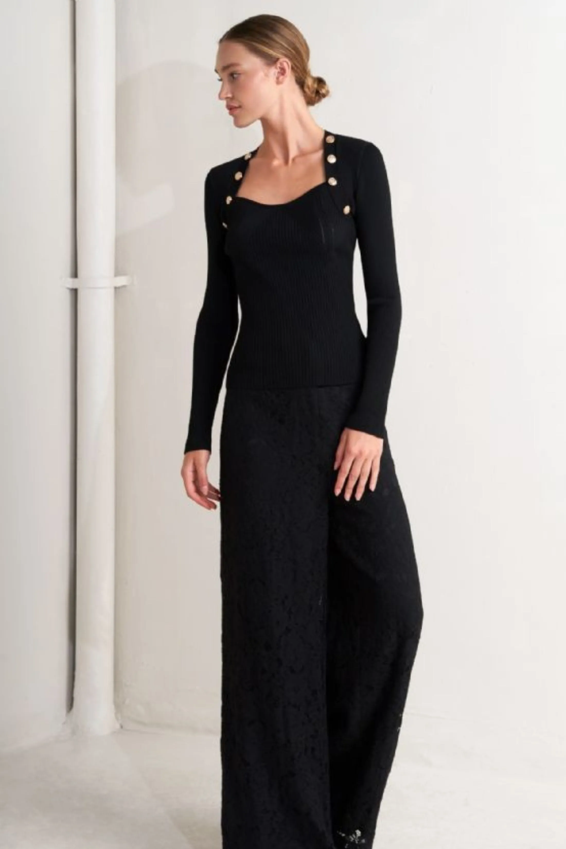 Clyne Long Sleeve Sweater sold by fab'rik product image thumbnail 2