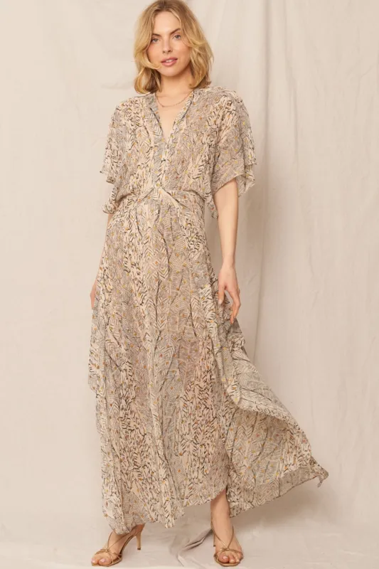 Jazzy Flowy Maxi Dress sold by fab'rik