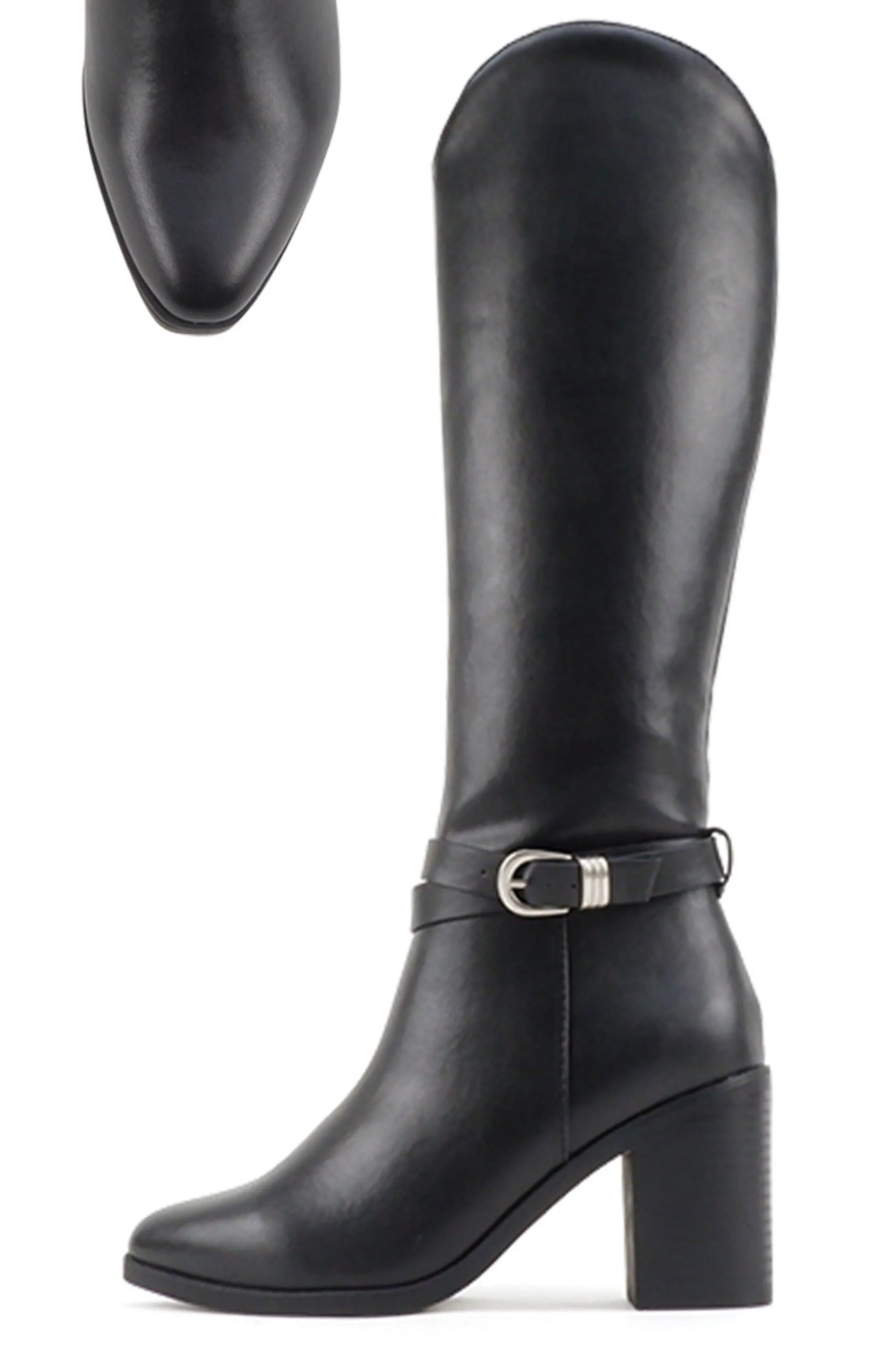 Amelia Buckle Boot sold by fab'rik