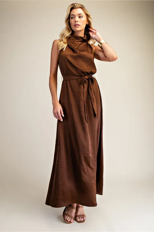 Marlee Lace Tiebelt Dress sold by fab'rik