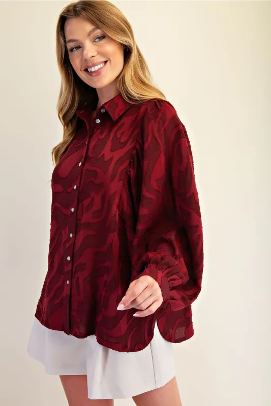 Nina Collared Blouse sold by fab'rik