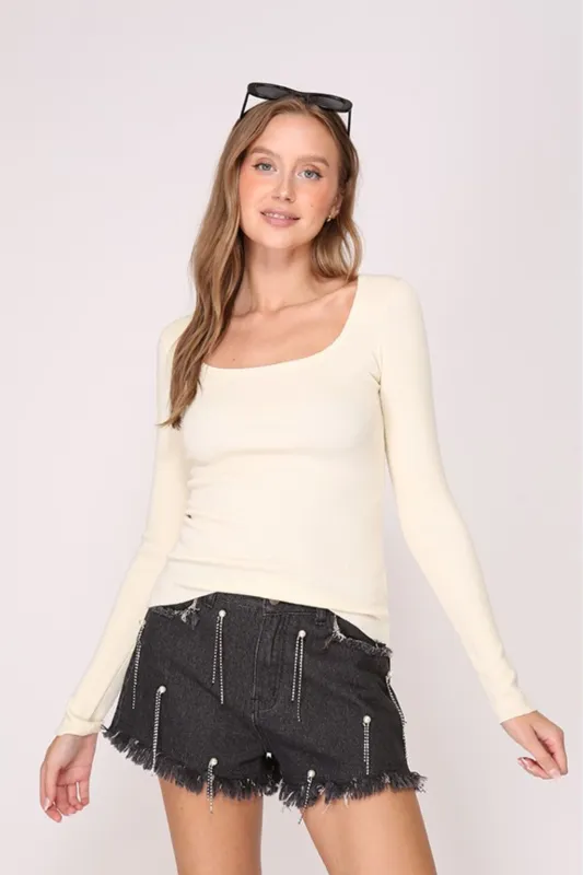 Caroline Knit Top sold by fab'rik