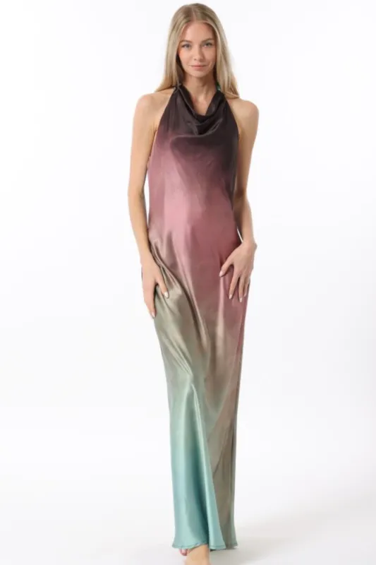 Anya Ombre Maxi Dress sold by fab'rik
