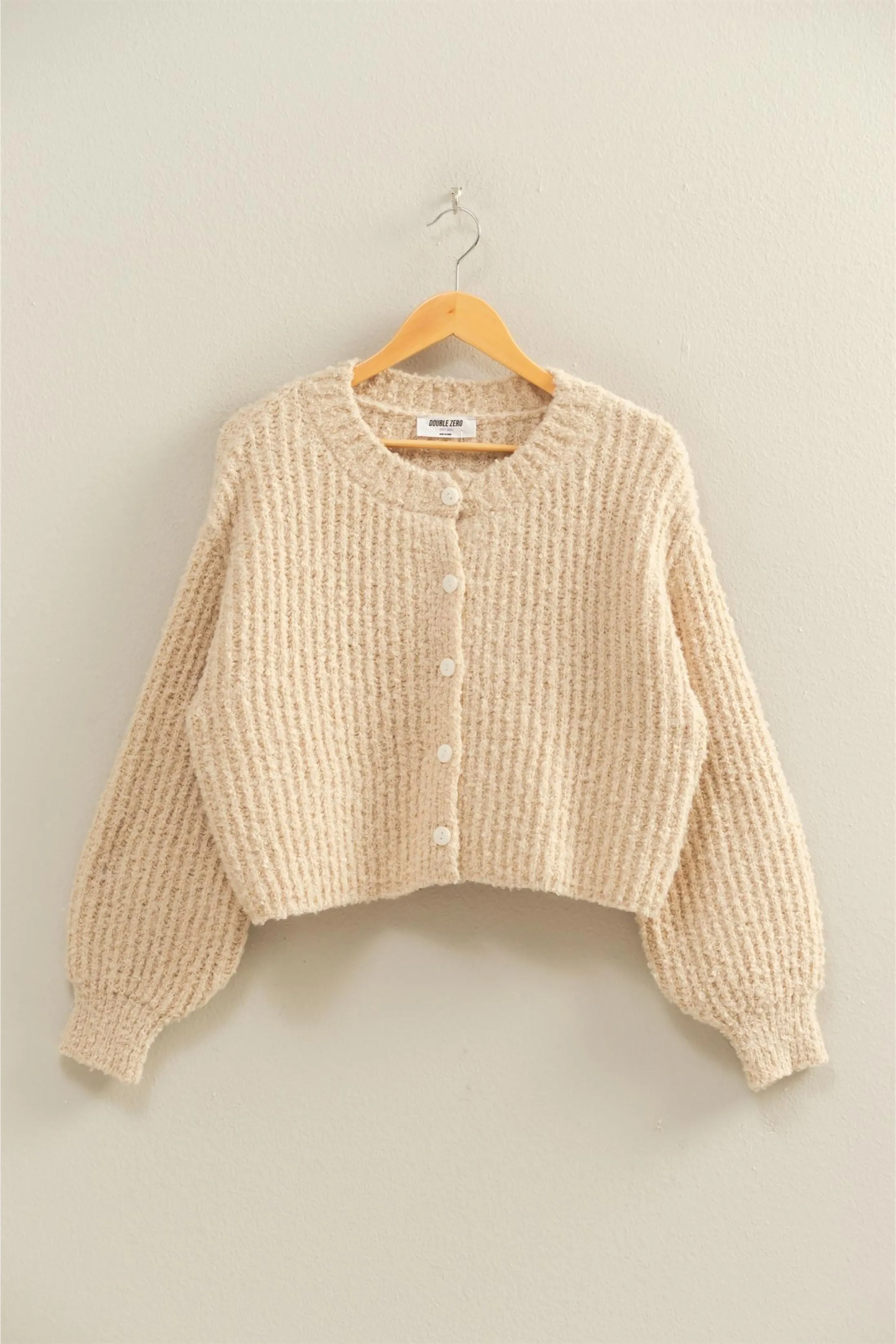 Shari Fluffy Knit Cardigan sold by fab'rik product image thumbnail 5