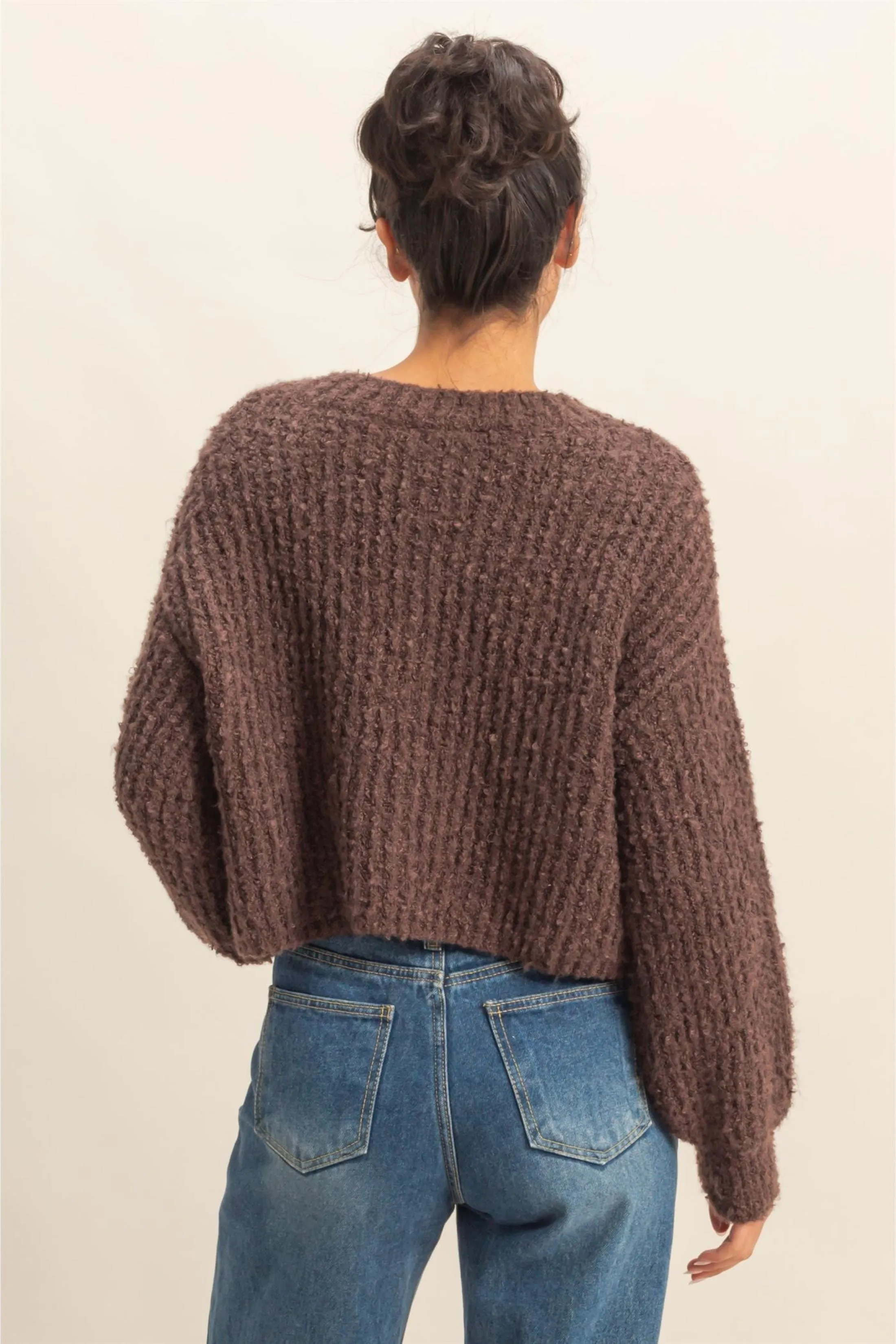 Shari Fluffy Knit Cardigan sold by fab'rik product image thumbnail 2